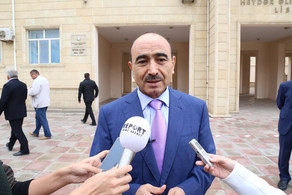 Əli Həsənov, Mədət Quliyev və Hüseyn Bağırov seçki hüququndan istifadə etdi