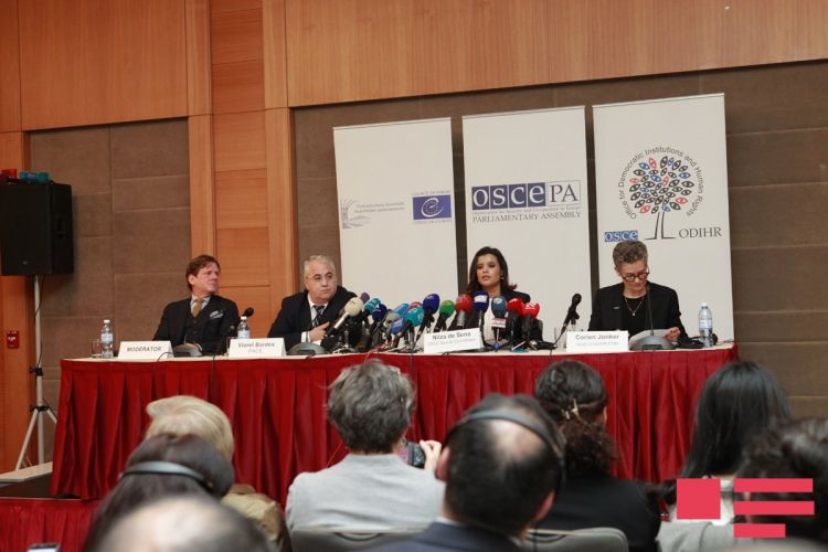 ATƏT və AŞPA müşahidə missiyalarından seçkilərlə bağlı ilkin RƏY