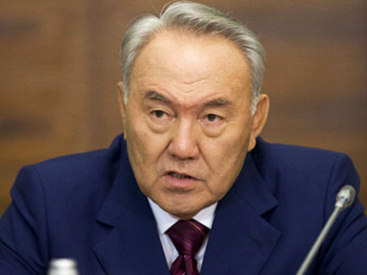 Nazarbayev: "Azərbaycan xalqı İlham Əliyevin siyasətinə yüksək dəstək verir"