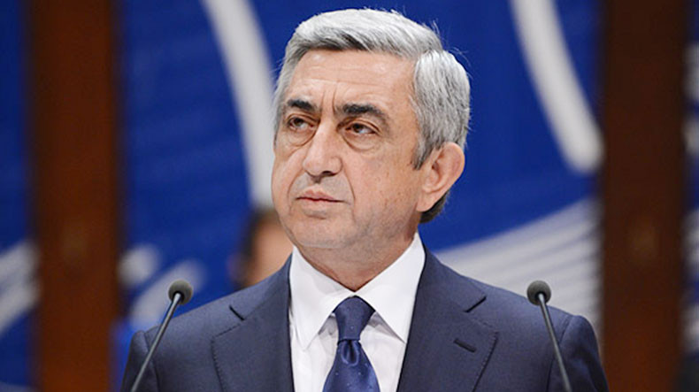 Serj Sarkisyan Ermənistanın yeni baş naziri seçildi