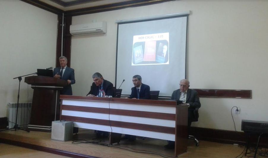 BDU-da Mir Cəlal Paşayevlə bağlı kitabların təqdimatı oldu