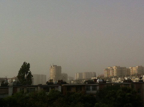 Azərbaycanda toz-dumanın miqdarı normaya düşüb