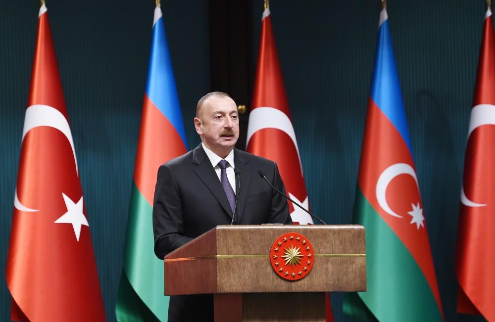 İlham Əliyev Ankaradan dünyaya mesaj verdi 