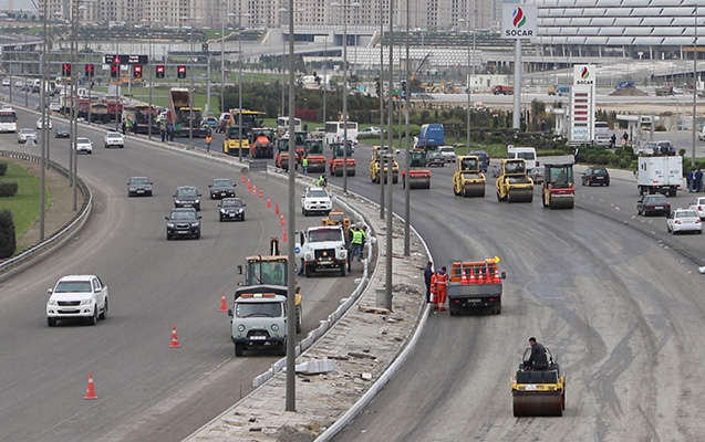 Sürücülərə XƏBƏRDARLIQ: Aeroport yolunda hərəkət məhdudlaşdırılır