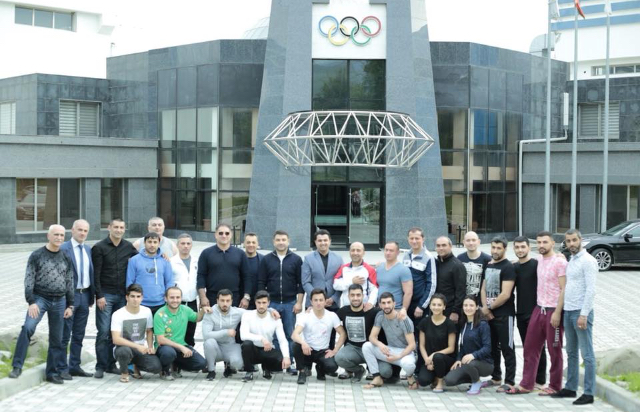 &ldquo;Karate Federasiyası&rdquo;nın rəhbərliyi Şəkidə idman&ccedil;ılarla g&ouml;r&uuml;şd&uuml;