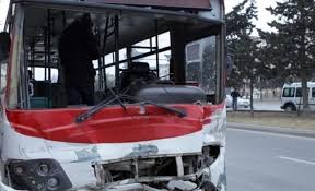 Daşkəsəndə avtobus qəzası - 6 nəfər yaralandı