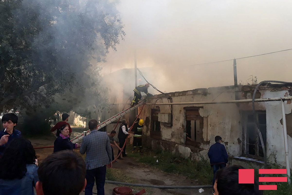 Bakıda güclü yanğın - FOTO+VİDEO
