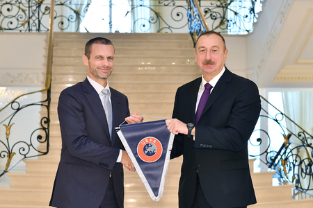 "Bakıda dünya miqyaslı iki futbol tədbiri keçiriləcək" - UEFA prezidenti