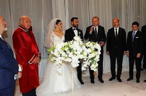 Ziya Məmmədovun oğlu Ərdoğanla birlikdə Alişanın nikah şahidi oldu - FOTOLAR + VİDEO