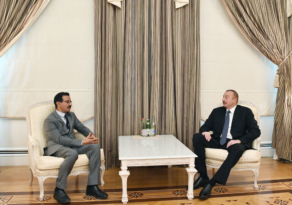 İlham Əliyev “DP World” şirkətinin prezidentini qəbul etdi