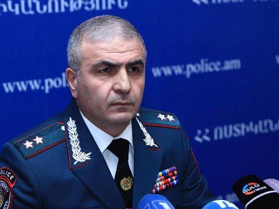 Ermənistan polisinin rəis müavini istefa verdi