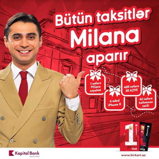 Bütün taksitlər Milana aparır!