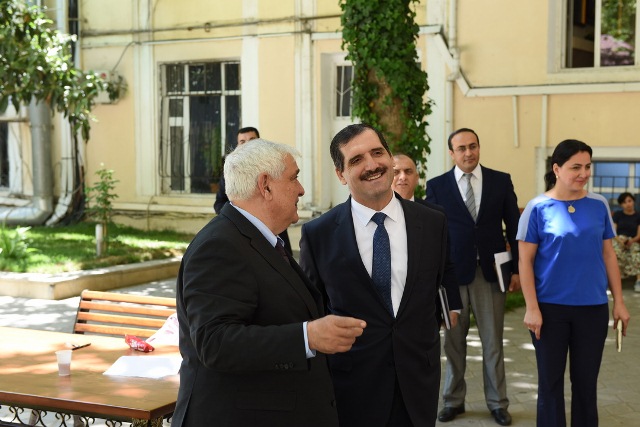 Türkiyə səfiri ADU-ya gəldi - FOTO