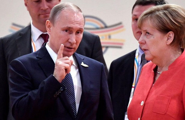 Merkellə Putin sabah İran, Suriya və Ukraynanı müzakirə edəcək