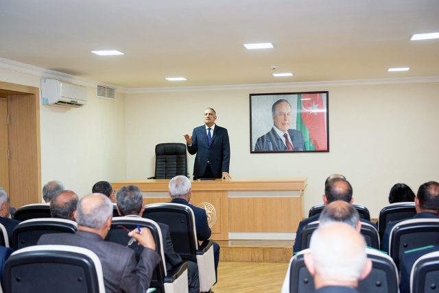 Dövlət Fitosanitar Nəzarəti Xidmətində müşavirə keçirildi