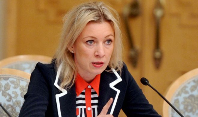 Ukrayna yeni siyasi senzura tətbiq edir - Zaxarova