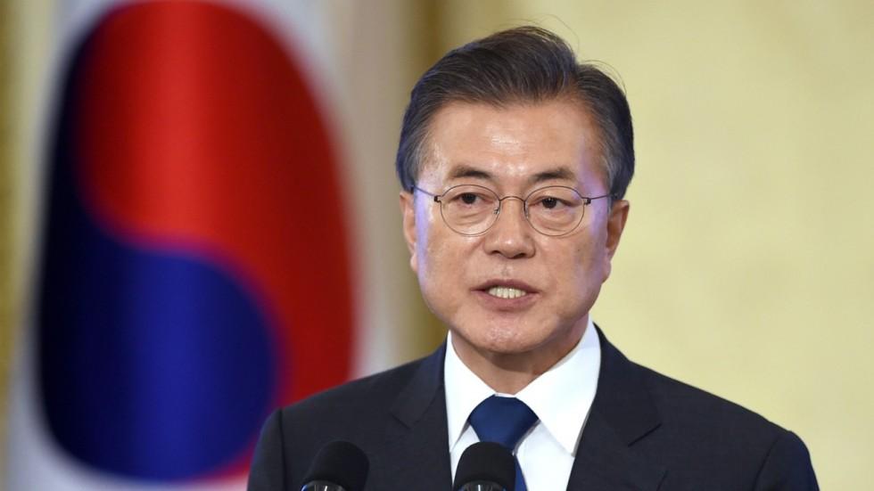Cənubi Koreya lideri Tramp-Kim Çen In görüşünə qoşula bilər