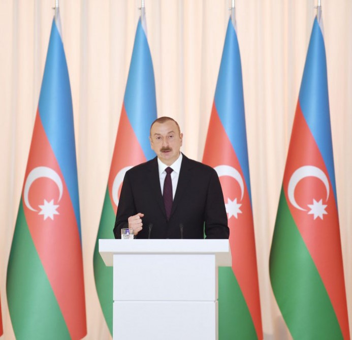 Prezident: &ldquo;Kənardan bizim siyasətimizə təsir etmə imkanları sıfıra bərabərdir&rdquo;