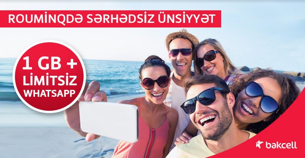 Bakcell rouminqdə WhatsApp-i pulsuz etdi