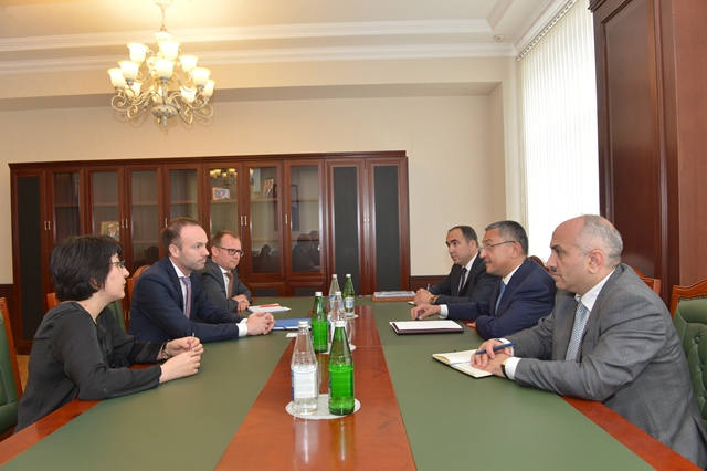 D&ouml;vlət Komitəsinin sədri Almaniya Bundestaqının deputatı ilə g&ouml;r&uuml;ş&uuml;b