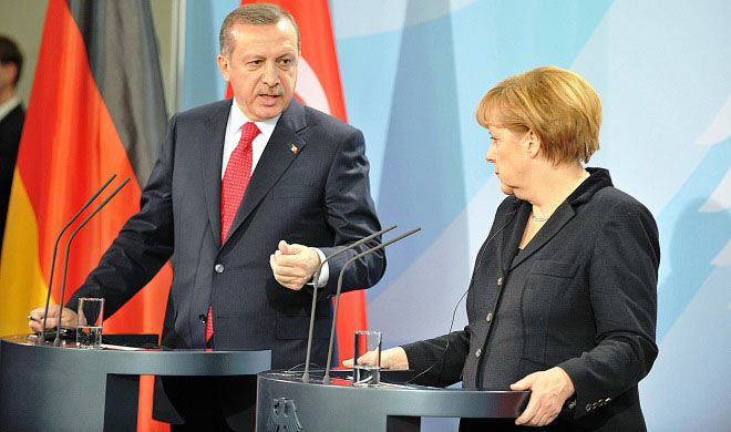 Merkel Ərdoğanı Berlinə dəvət etməyib - Təkzib