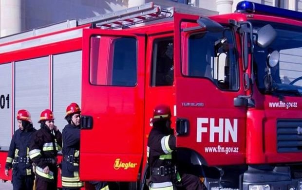 Bakıdakı yanğından 35 nəfər təxliyə olunub  &nbsp;
