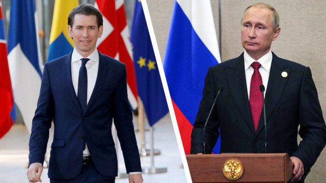 Putin Vyanaya səfər etdi
