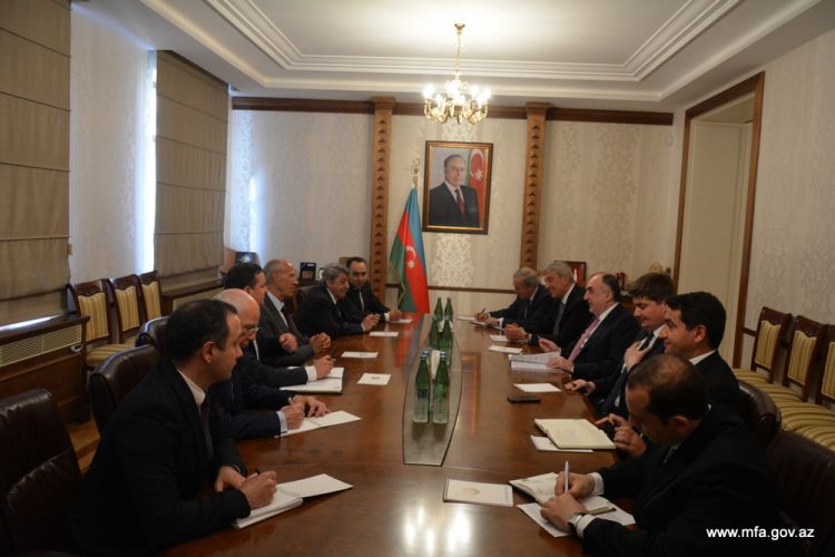 Elmar Məmmədyarov Ümumdünya Əqli Mülkiyyət Təşkilatının baş direktorunu qəbul edib