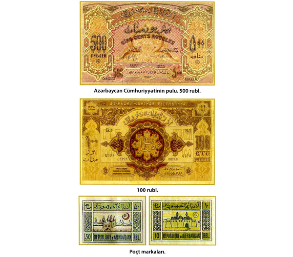 Azərbaycan Xalq C&uuml;mhuriyyətinin maliyyə və pul-kredit islahatları