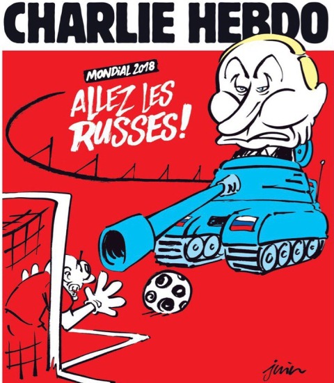 “Charlie Hebdo” Putini ələ saldı - FOTO