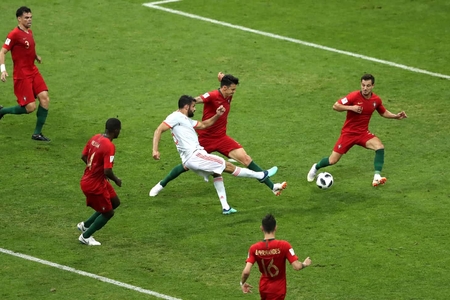 Dünya Çempionatı-2018: Ronaldonun üç qol vurduğu oyun sülhlə bitdi 