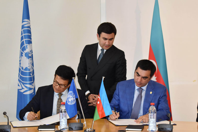 BANM və BMT-nin UNITAR təşkilatı arasında memorandum imzalandı