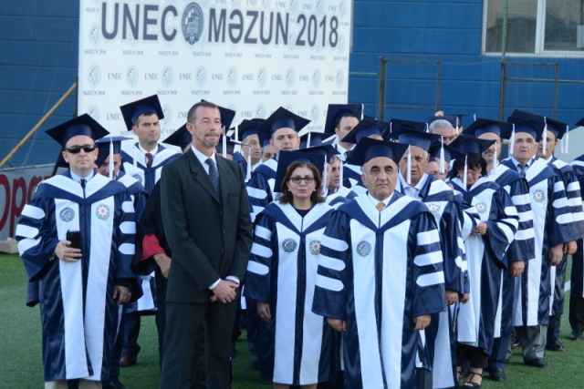 UNEC-də &ldquo;Məzun G&uuml;n&uuml;&rdquo; - Monpelye Universitetinin diplomları Azərbaycanda təqdim edildi