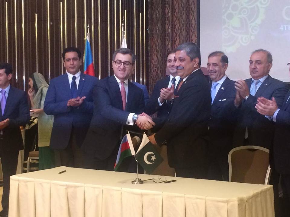Azərbaycanla Pakistan arasında sənəd imzalandı
