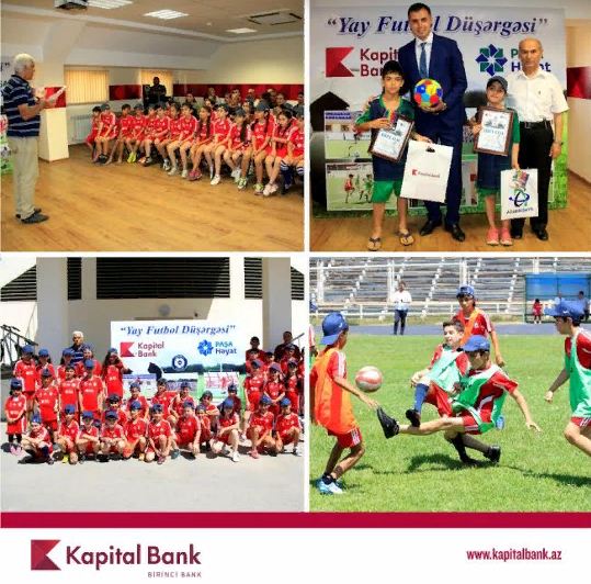 Kapital Bank-ın dəstəyi ilə n&ouml;vbəti &ldquo;Yay Futbol D&uuml;şərgəsi&rdquo; ke&ccedil;irilib