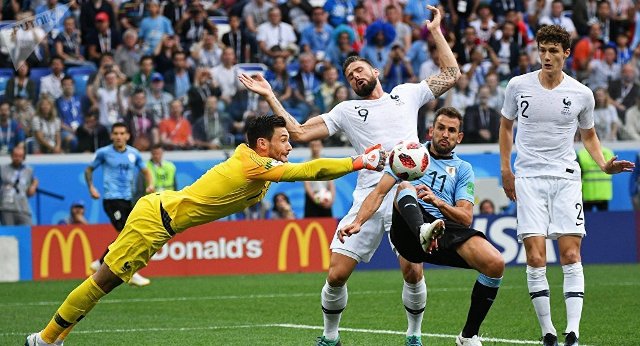 Dünya çempionatı-2018: Fransa ilk yarımfinalçı oldu 