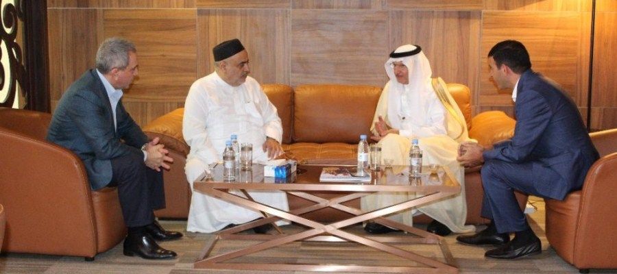 Allahş&uuml;k&uuml;r Paşazadə Baş katiblə Qarabağ m&uuml;naqişəsini m&uuml;zakirə etdi