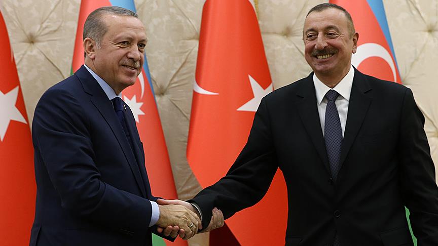 Bakıda Ərdoğanın rəsmi qarşılanma mərasimi olub