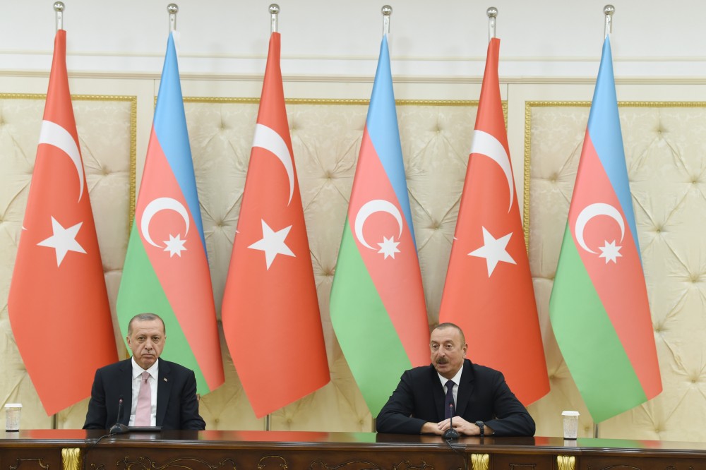 Prezidentlər Türkiyə-Azərbaycan əlaqələri haqda bəyanat verdilər