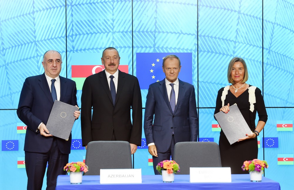 Azərbaycanla Avropa İttifaqı sənəd imzaladı