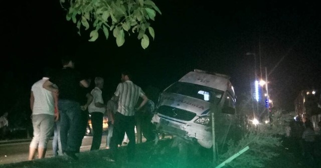Ağstafada təcili yardım qəzasında 3 nəfər yaralandı  