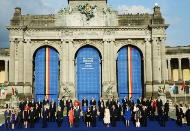İlham Əliyev NATO ölkələri başçıları üçün qəbulda iştirak edib - FOTOLAR