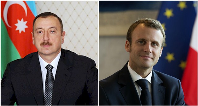 İlham Əliyev Fransa prezidentini təbrik etdi  &nbsp;