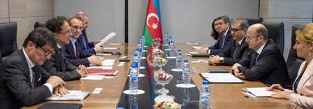 İtaliya ilə enerji sahəsində əməkdaşlıq müzakirə olunub