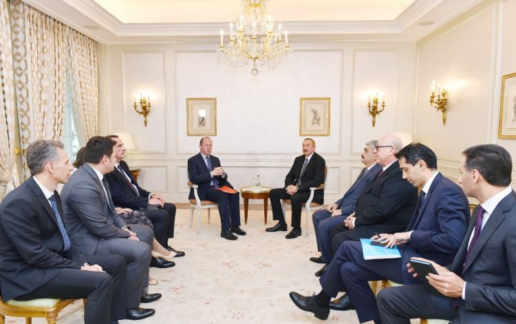 İlham Əliyev &ldquo;Airbus&rdquo; şirkətinin vitse-prezidenti ilə g&ouml;r&uuml;ş&uuml;b  &nbsp;