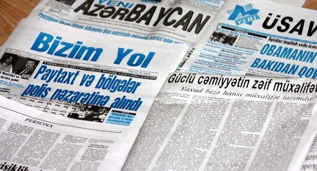 26 gündəlik qəzetə 998 min manat verildi - SİYAHI