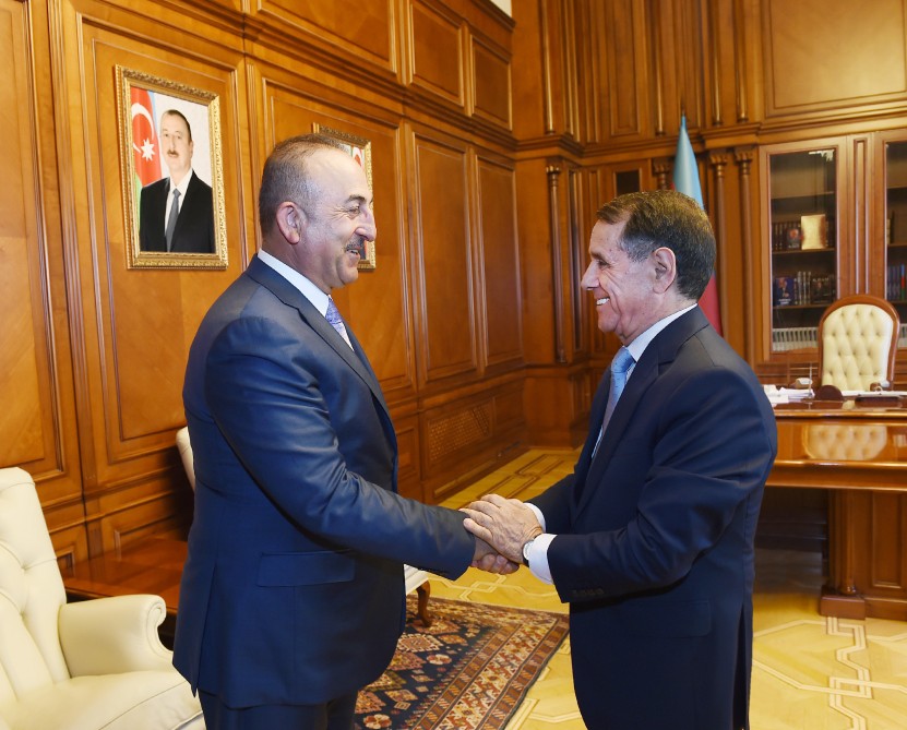Novruz Məmmədov Çavuşoğlu ilə görüşdü
