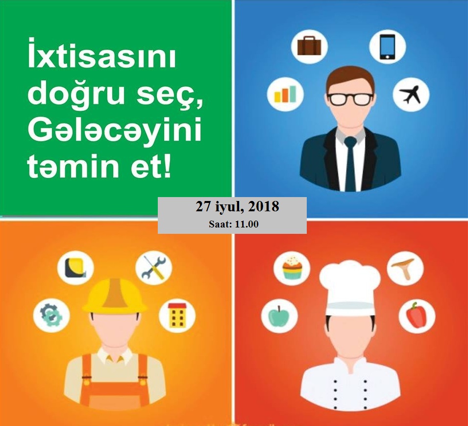 Abituriyentlər üçün ixtisas seçimi ilə bağlı təlim olacaq – ÖDƏNİŞSİZ