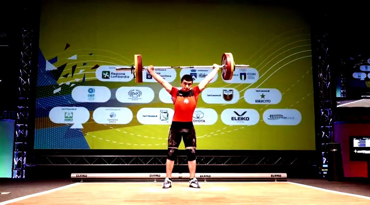 Atletimiz Avropa &uuml;&ccedil;&uuml;nc&uuml;s&uuml; oldu