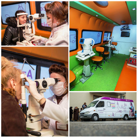 “Mobil Göz Klinikası” daha 800-ə yaxın insana dəstək oldu